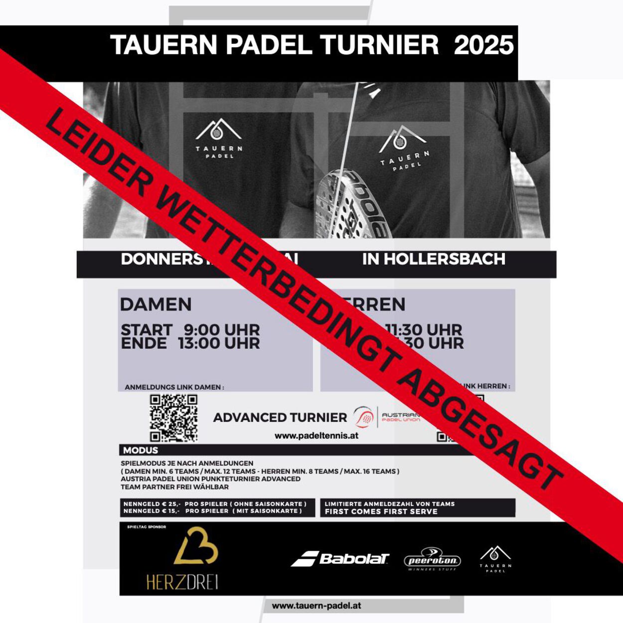 APU Turnier am 29.05.2025 - LEIDER WETTERBEDINGT ABGESAGT!